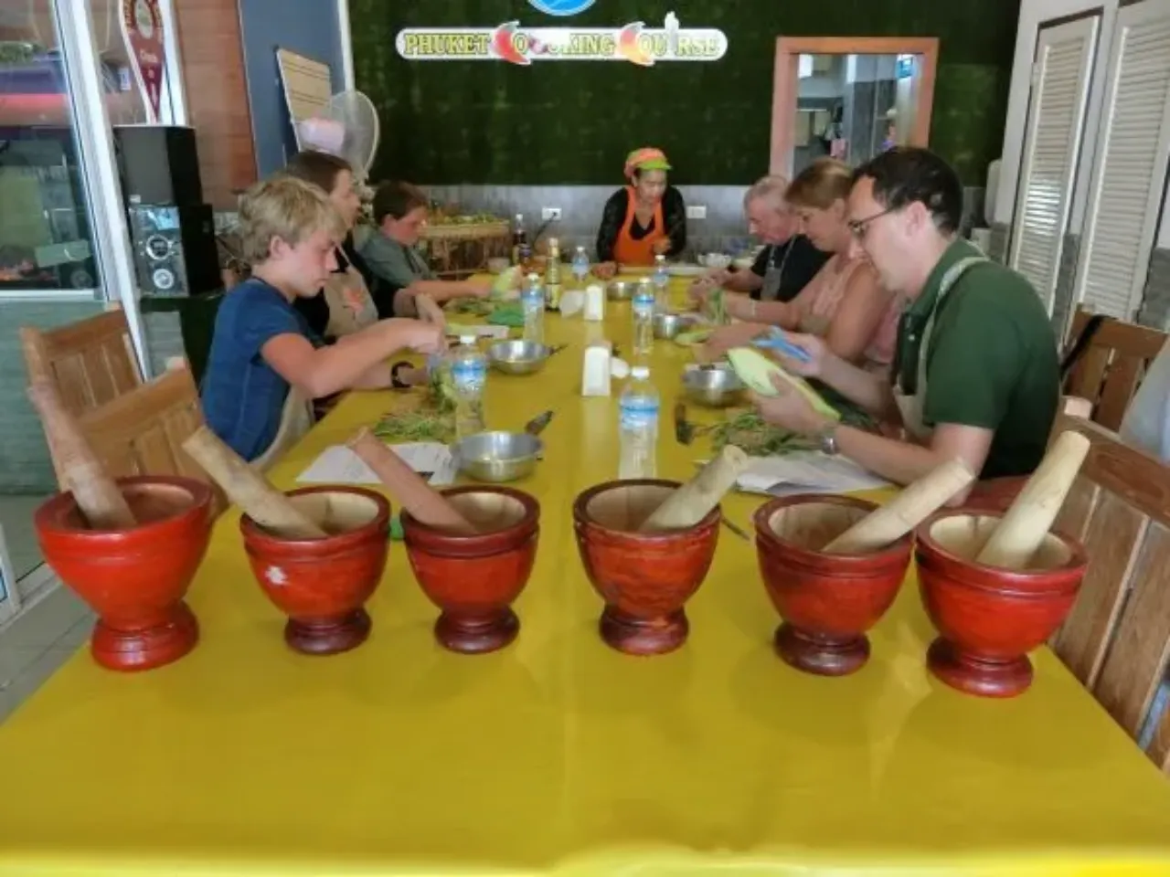 Phuket Food Tour + Cultural Sightseeing Tour + Thai Cooking Class Day Trip